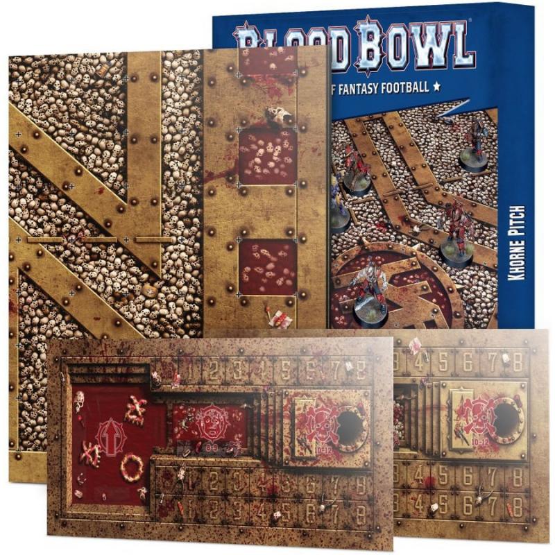 Khorne Pitch & Dugouts - Blood Bowl