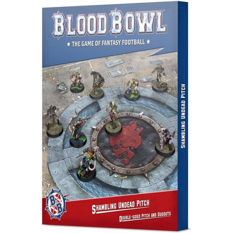 Shambling Undead Pitch & Dugouts - Blood Bowl