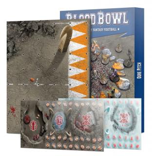 Ogre Team Pitch & Dugouts - Blood Bowl
