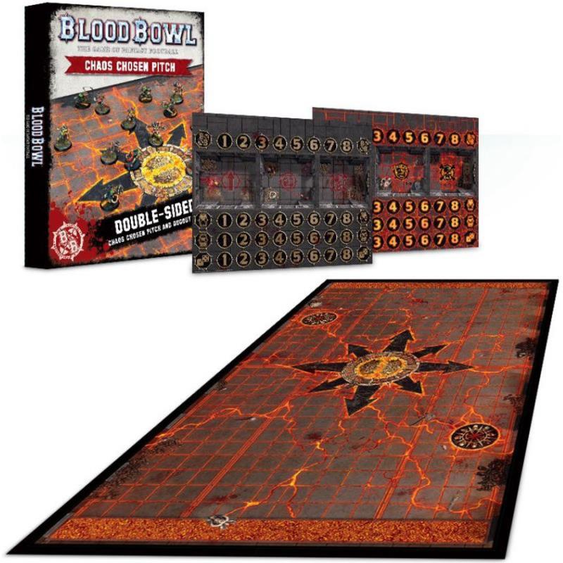 Chaos Chosen Pitch & Dugouts - Blood Bowl