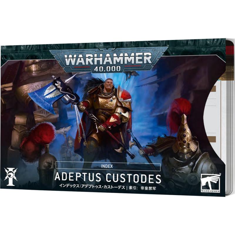 Index Cards - Adeptus Custodes (ENG) - Warhammer 40K