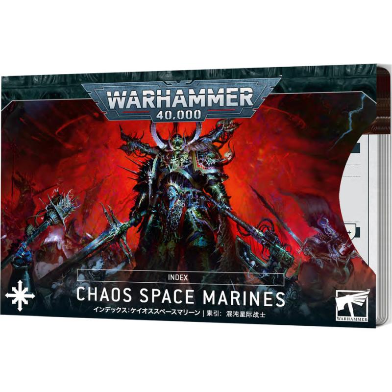 Index Cards - Chaos Space Marines (ENG) - Warhammer 40K