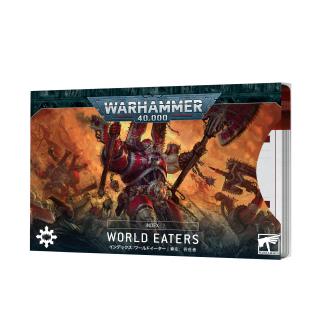 Index Cards - World Eaters (ENG) - Warhammer 40K