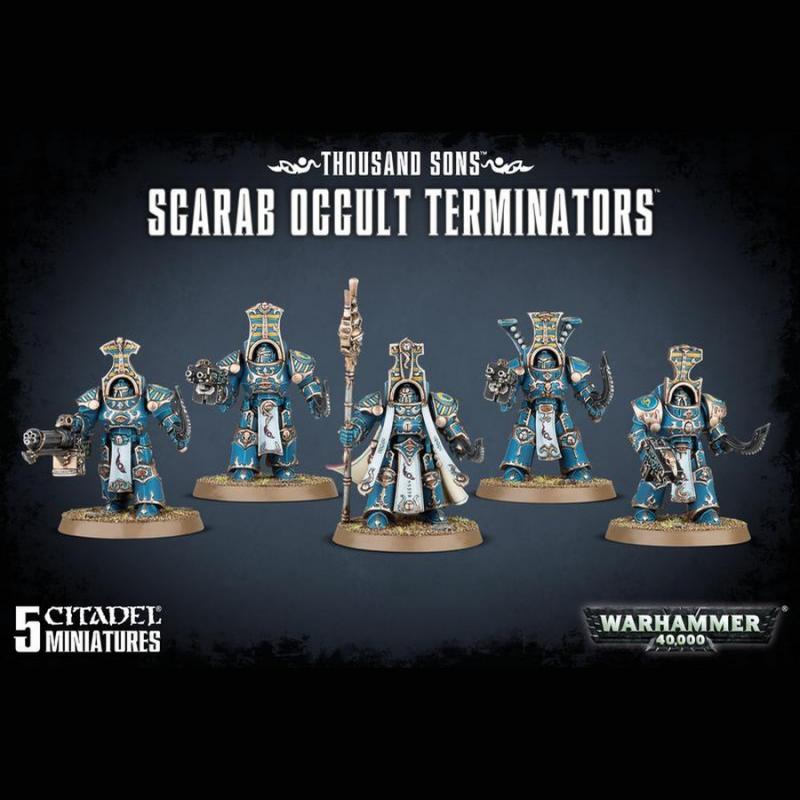 Thousand Sons - Scarab Occult Terminators - Warhammer 40K