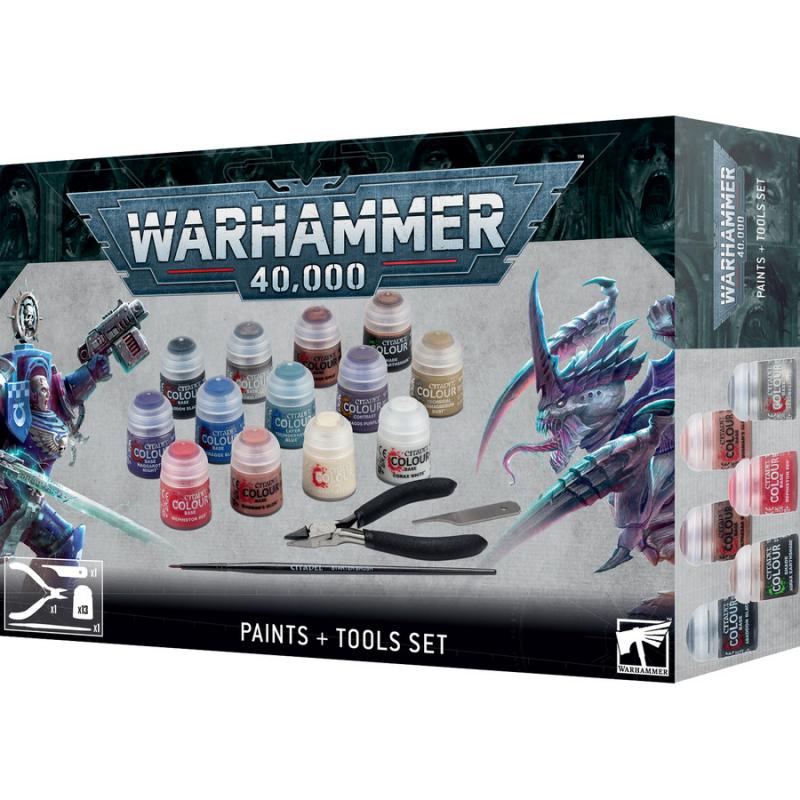 Paints & Tools Set - Warhammer 40K