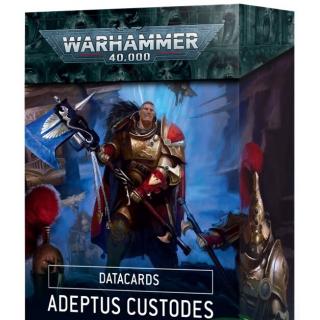 DATACARDS: ADEPTUS CUSTODES (ENG)