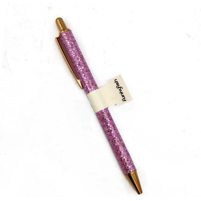 Funky Fish Pen Fuchsia Strass