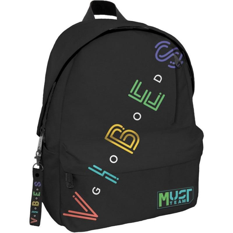 Must Τσάντα Πλάτης 32x17x42 εκ. Inspiration Vibes Colored Inside 1 Κεντρική Θήκη