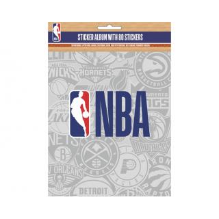 Sticker Album NBA με 80 PVC Αυτοκόλλητα (Anti-Sunlight, Permanent Adhesive)