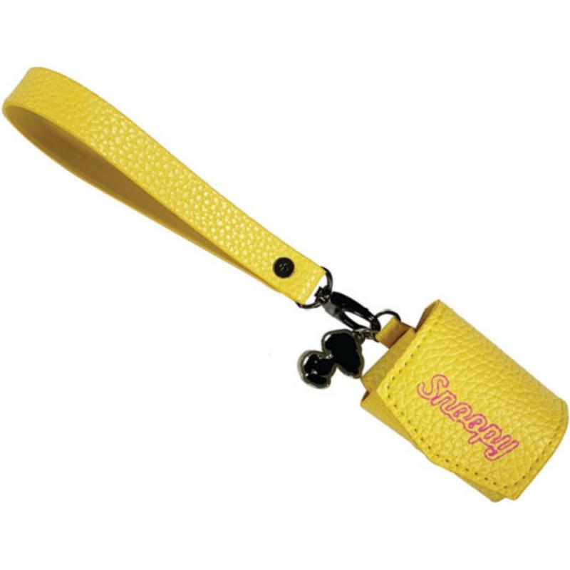 Back Me Up Snoopy Θήκη Ακουστικών Κίτρινη