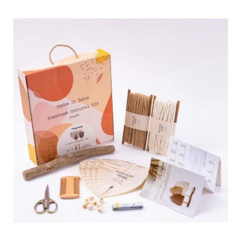 Funky Fish DIY Macrame Kit - 4 Leaf