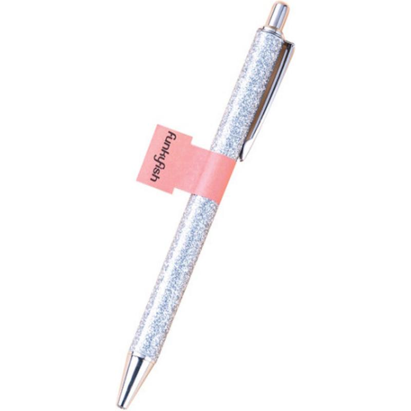 Funkyfish Glitter Silver Pen You Glow Girl