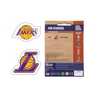 Los Angeles Lakers - PVC Stickers NBA 2 Logos Team