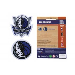 Dallas Mavericks - PVC Stickers NBA 2 Logos Team