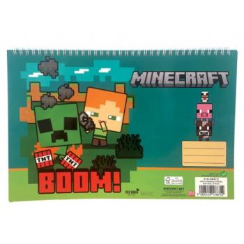 Gim Μπλοκ Ζωγραφικής Α4 30 φ. Minecraft