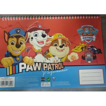 Gim Μπλοκ Ζωγραφικής Α4 30 φ. Paw Patrol Performance
