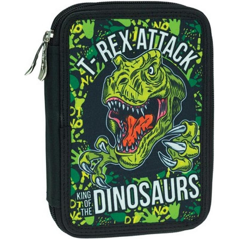 Back Me Up Κασετίνα Διπλή T-Rex