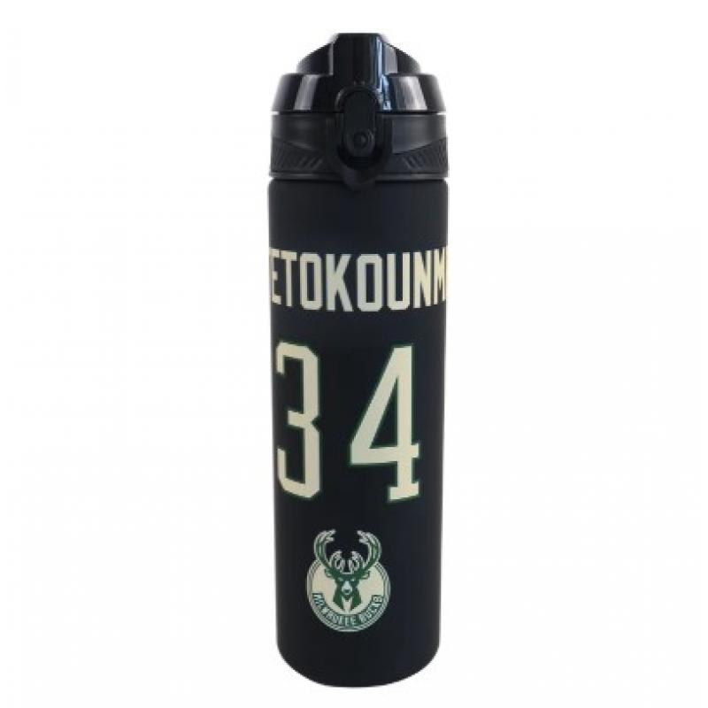 NBA Παγούρι Πλαστικό 700 ml Milwaukee Bucks - Antetokounmpo #34