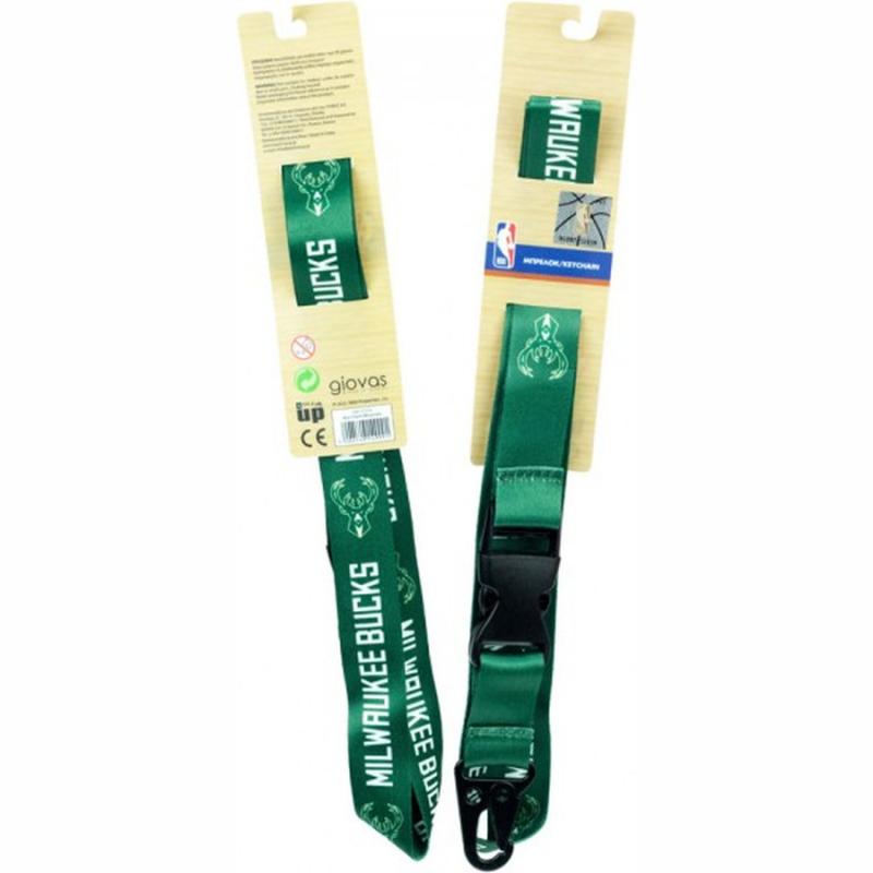 Back Me Up Μπρελόκ Long Lanyard Milwaukee Bucks