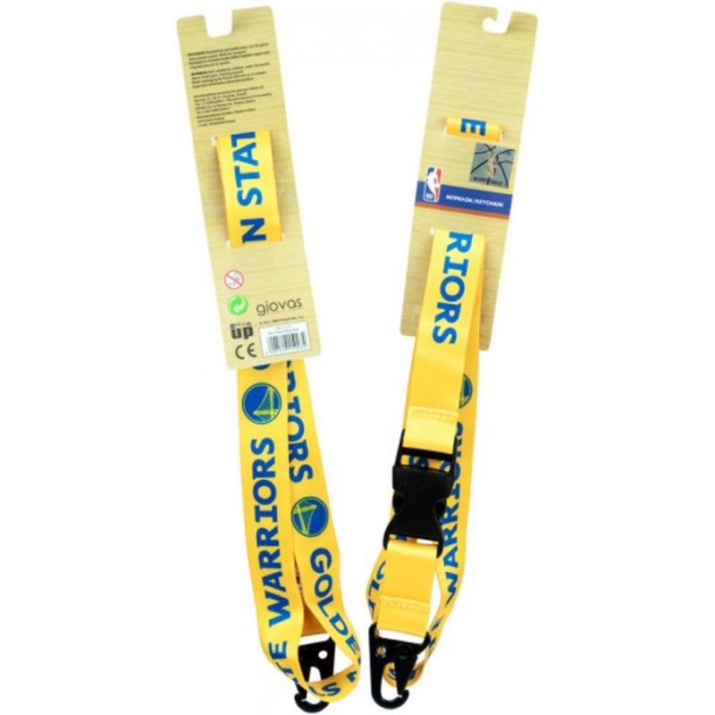 Back Me Up Μπρελόκ Long Lanyard NBA Golden State Warriors