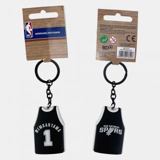 NBA Μπρελόκ Jersey San Antonio Spurs - Viktor Wembanyama #1