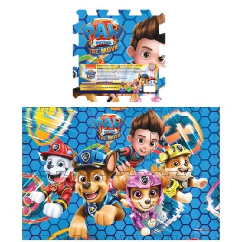 Paw Patrol - Gim Puzzle Soft Foam 6 τεμ. 94,5x1x63