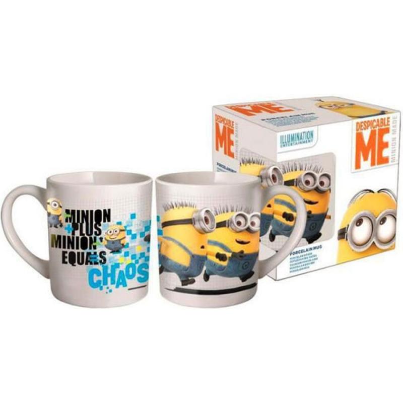 Κούπα Πορσελάνης 11 oz Minions Plus Despicable Me σε κουτί δώρου
