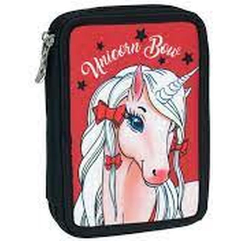 Back Me Up Κασετίνα Διπλή Unicorn Bow