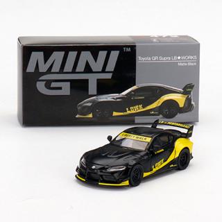 1:64 Mini GT Toyota GR Supra LB Works Matte Black #472