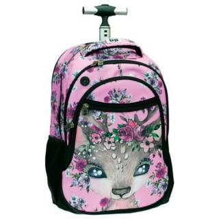 Back Me Up Trolley Pink Deer