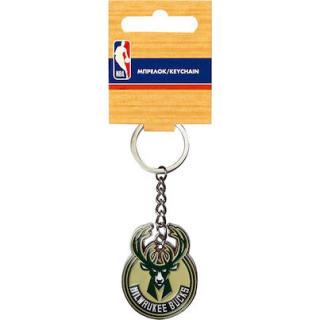 Back Me Up Μπρελόκ Μεταλλικό NBA Milwaukee Bucks