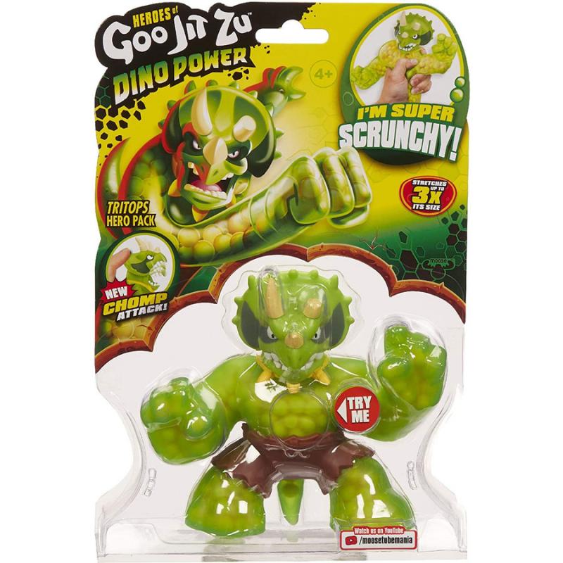 Tritops - Goo Jit Zu Season 3 Dino Power Hero Single Pack
