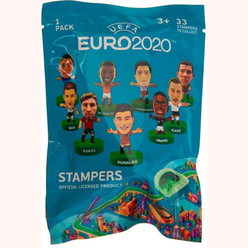 Euro 2020 Φιγούρες Φακελάκι με Σφραγίδα