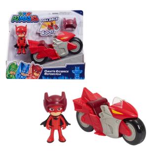 Gekko Kickback Motorcycle -PJ Masks Kickback Μηχανή με Φιγούρα