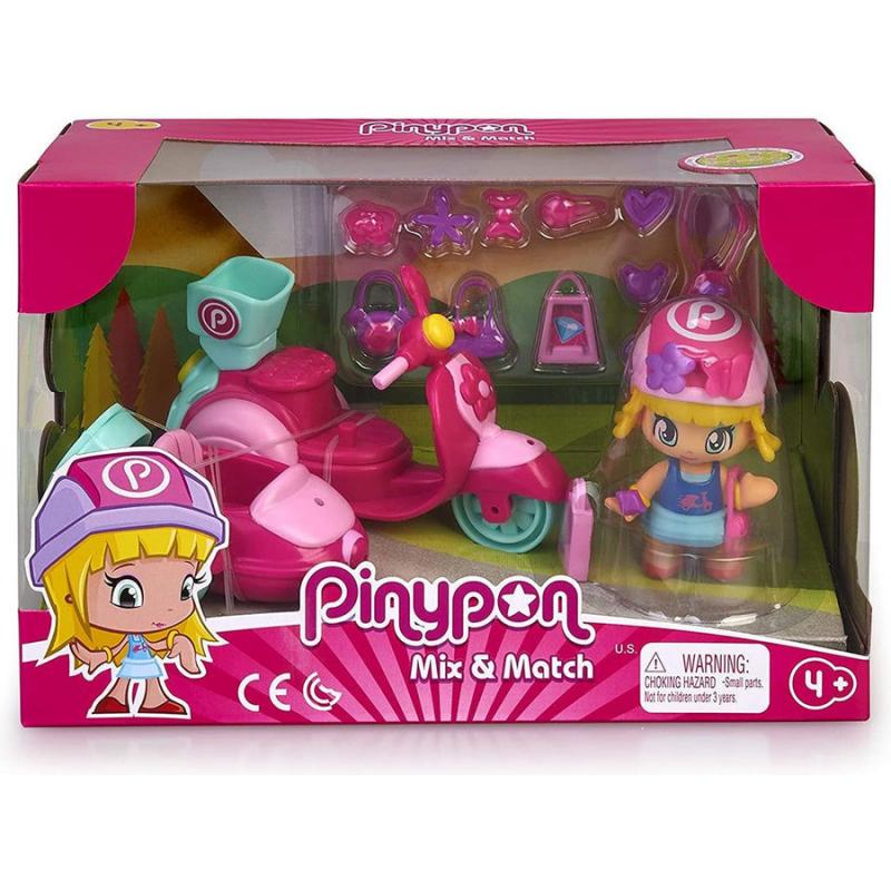 Μοτοσικλέτα - Pinypon Όχημα με Φιγούρα