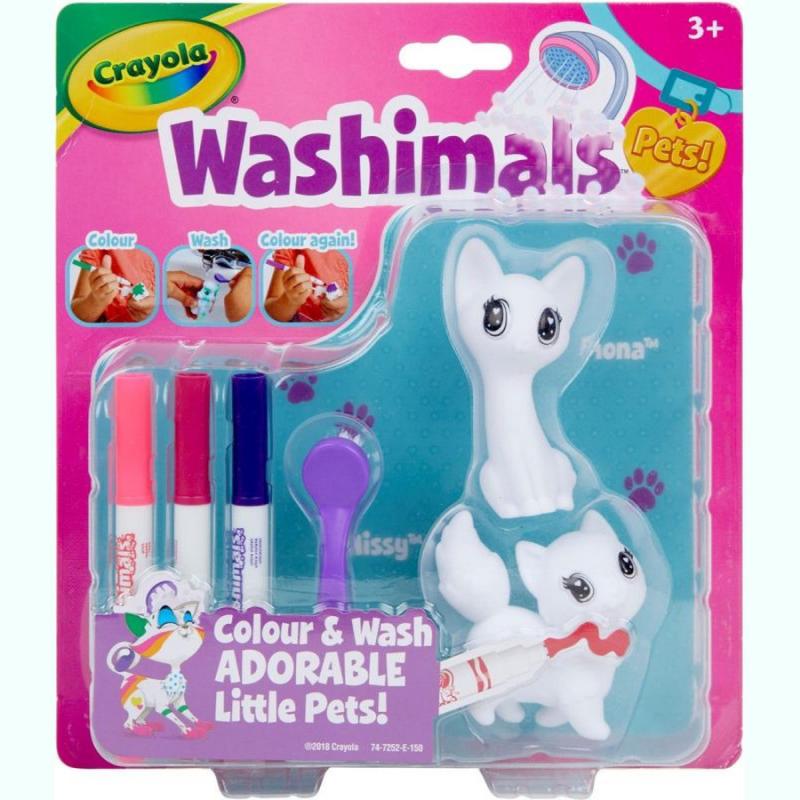 Crayola Washimals Σετ Γατάκια