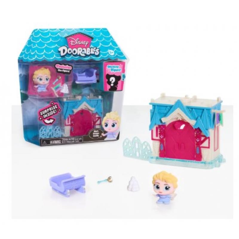 Disney Doorables Μίνι Σπιτάκια - Elsa's Frozen Castle