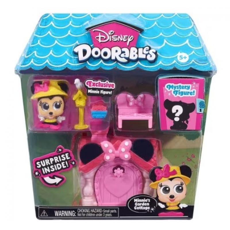 Disney Doorables Μίνι Σπιτάκια - Minnie's Garden Cottage