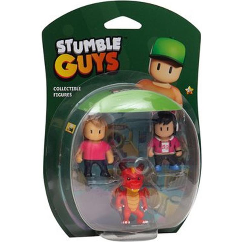 Stumble Guys 3 Συλλεκτικές Φιγούρες 6 εκ. - Δράκος
