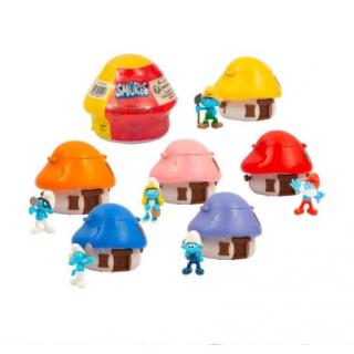 The Smurfs - Στρουμφάκια Σπιτάκι με Φιγούρα Έκπληξη Wave 2