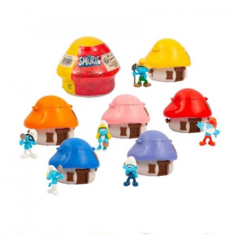 The Smurfs - Στρουμφάκια Σπιτάκι με Φιγούρα Έκπληξη Wave 2