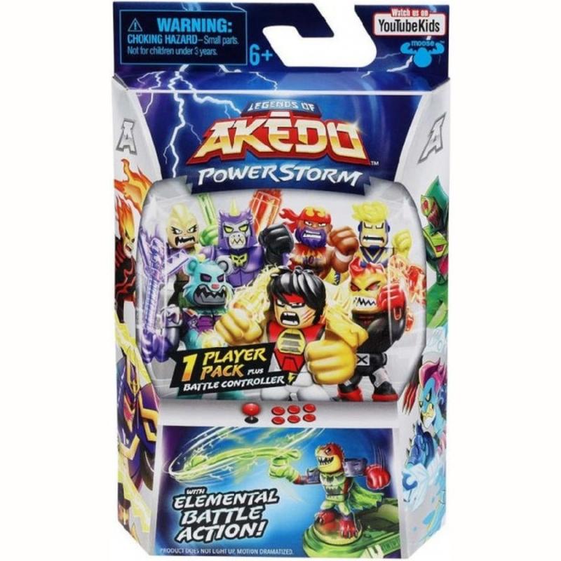 Akedo Power Storm Single Pack (Τυχαία Σχέδια)