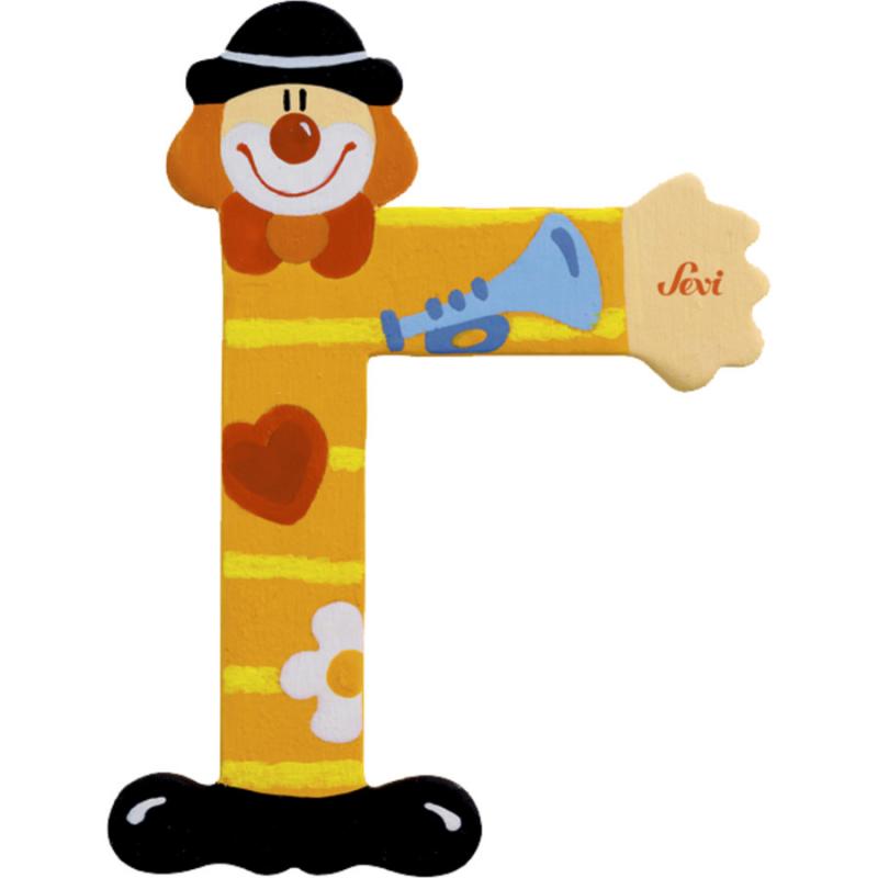 Sevi Ξύλινο Γράμμα Γ Κλόουν