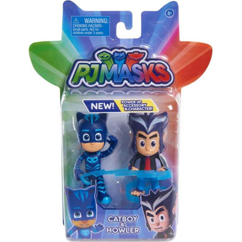 Catboy Vs Howler - PJ Masks Βασική Φιγούρα 2 Pack Season 2 Wave 1