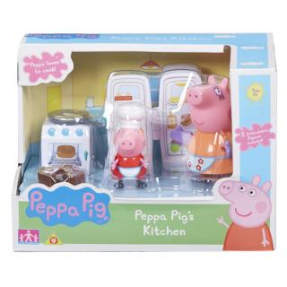 Peppa Pig Κουζίνα με 2 Φιγούρες