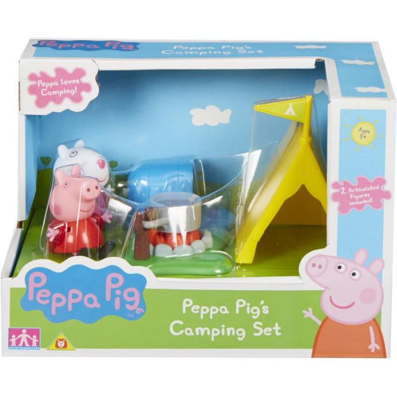 Peppa Pig Κάμπινγκ με 2 Φιγούρες