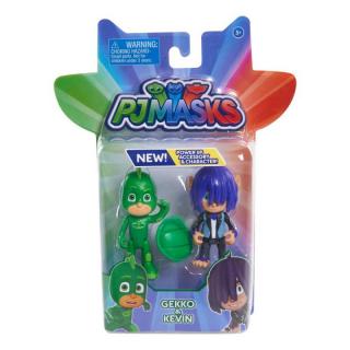 Gekko Vs Kevin - PJ Masks Βασική Φιγούρα 2 Pack Season 2 Wave 1