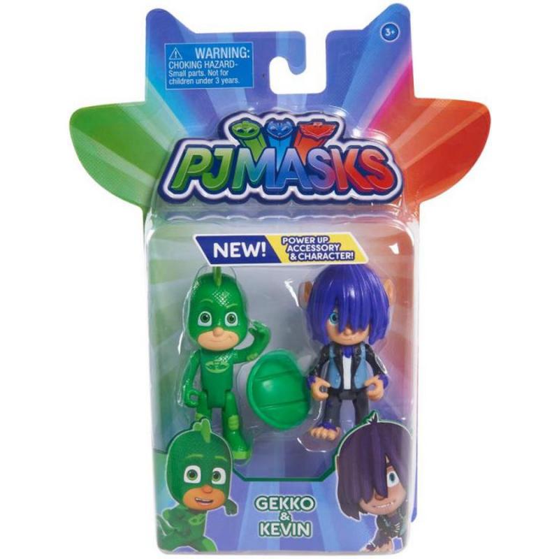 Gekko Vs Kevin - PJ Masks Βασική Φιγούρα 2 Pack Season 2 Wave 1