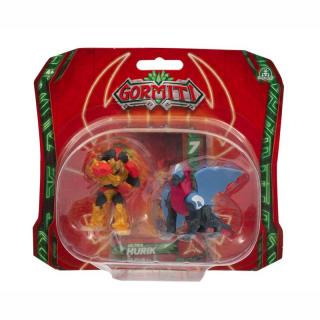 Ultra Hurik & Wrago - Gormiti S2 Συλλεκτική Φιγούρα 5 εκ. 2 Pack
