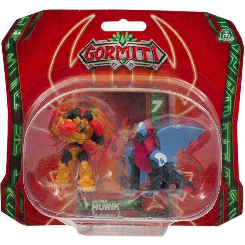 Ultra Hurik & Wrago - Gormiti S2 Συλλεκτική Φιγούρα 5 εκ. 2 Pack